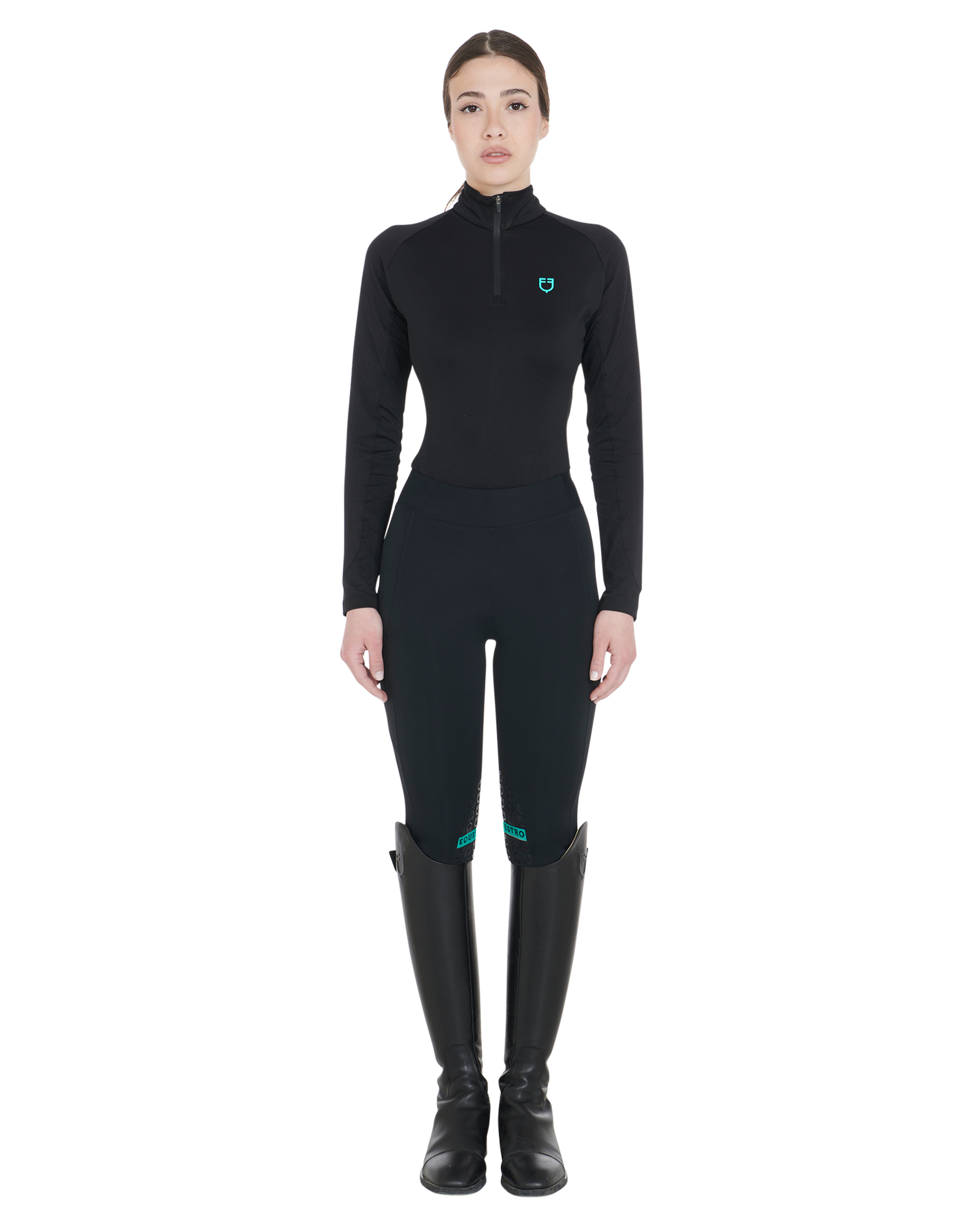 Women's slim fit long sleeve base layer