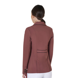 Women's competition jacket in technical fabric MARRON (18-1415) / XL