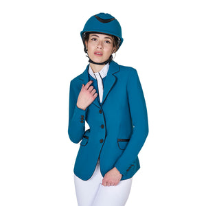 Women's competition jacket in technical fabric BLUE CORAL (19-4526) / XL