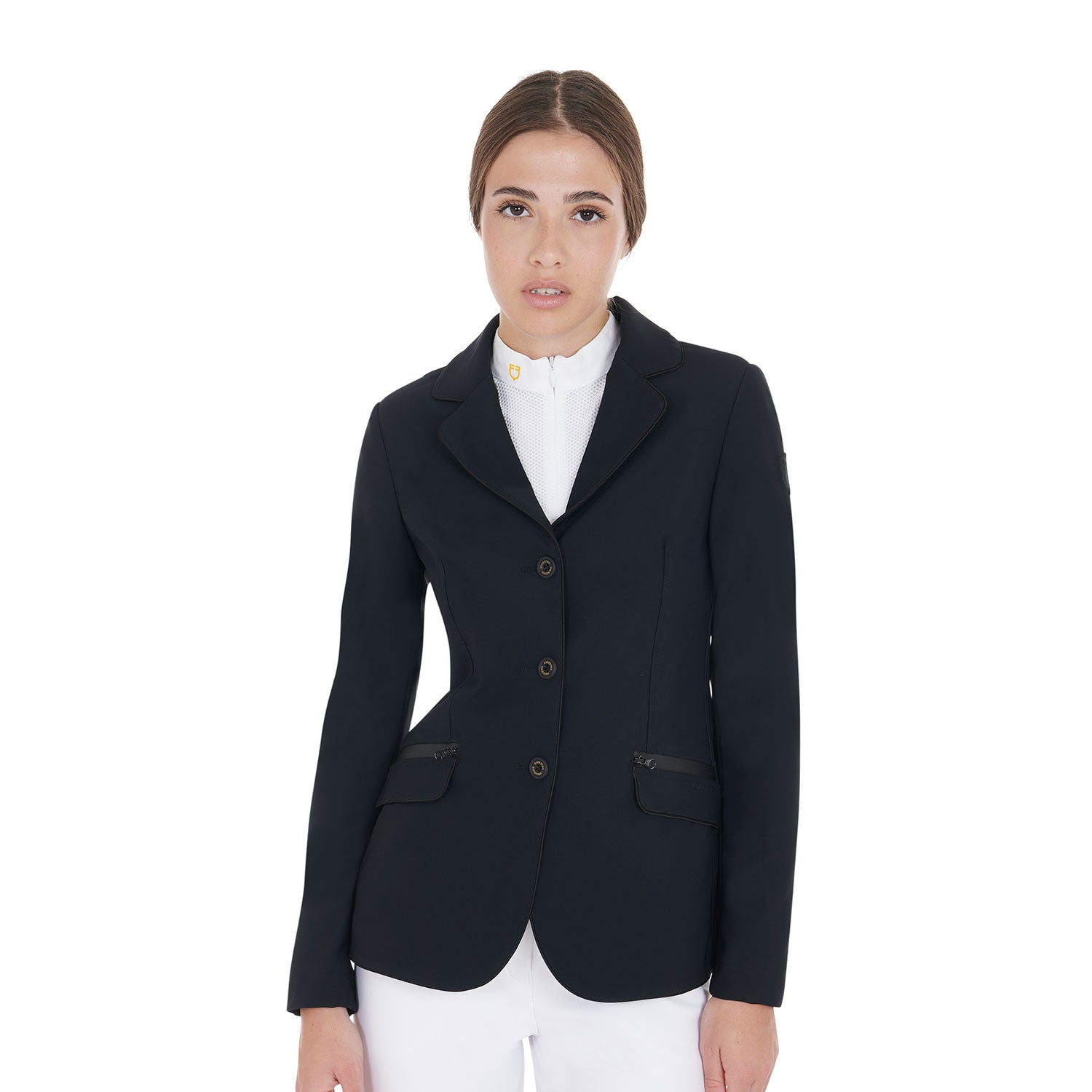 Women's competition jacket in technical fabric BLACK / XL