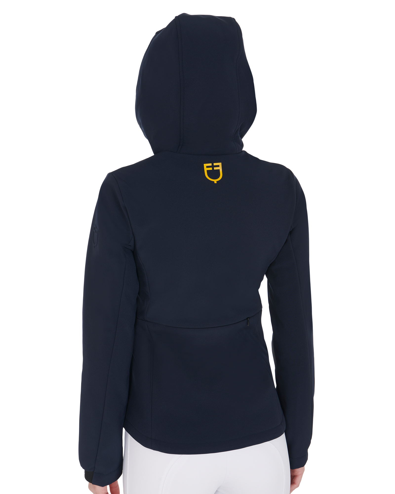 Women's slim fit softshell jacket with concealed pockets NAVY BLAZER (19-3923) / XS