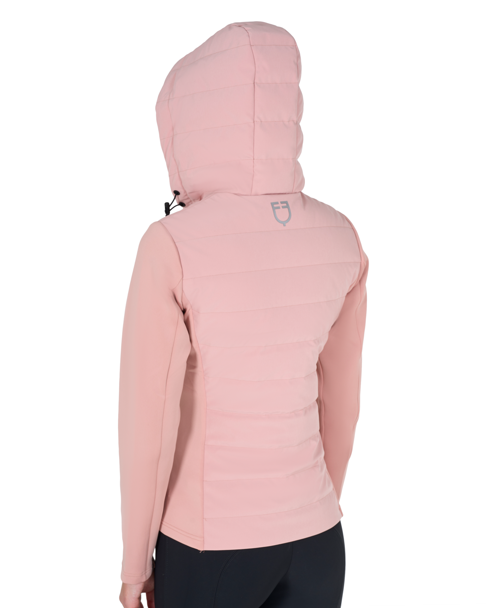 WOMEN'S JERSEY+SCUBA TECHNICAL DOWN JACKET