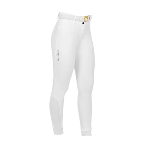 Women's high-waisted full grip breeches WHITE / 48