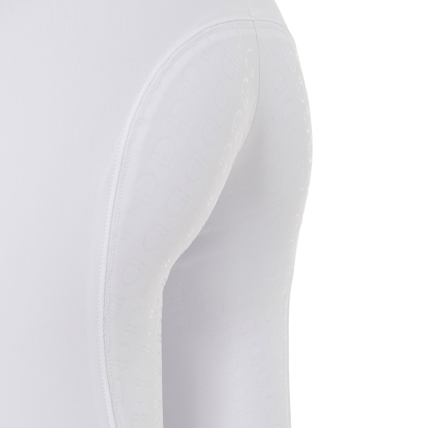 Women's high-waisted full grip breeches WHITE / 48