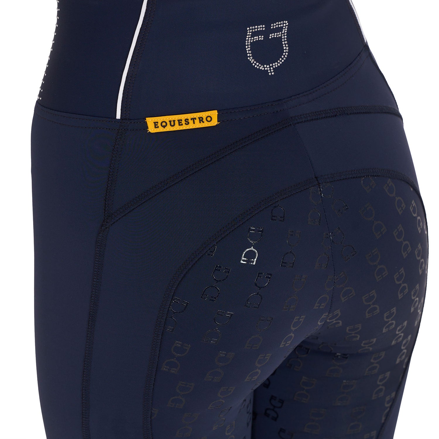 Women's slim fit leggings rhinestones NAVY BLAZER (19-3923) / XL