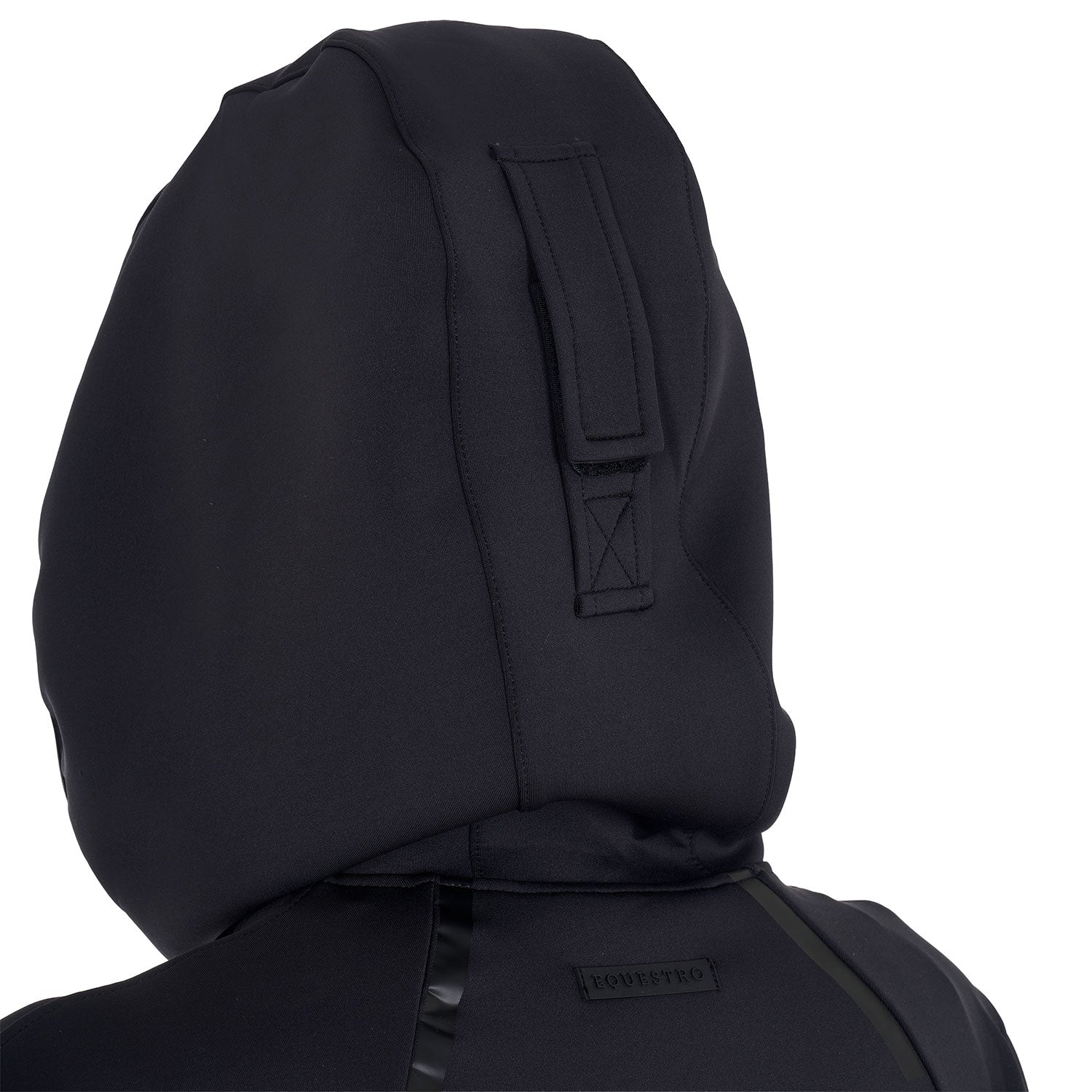 Women's technical sweatshirt in jersey with zip BLACK / XL