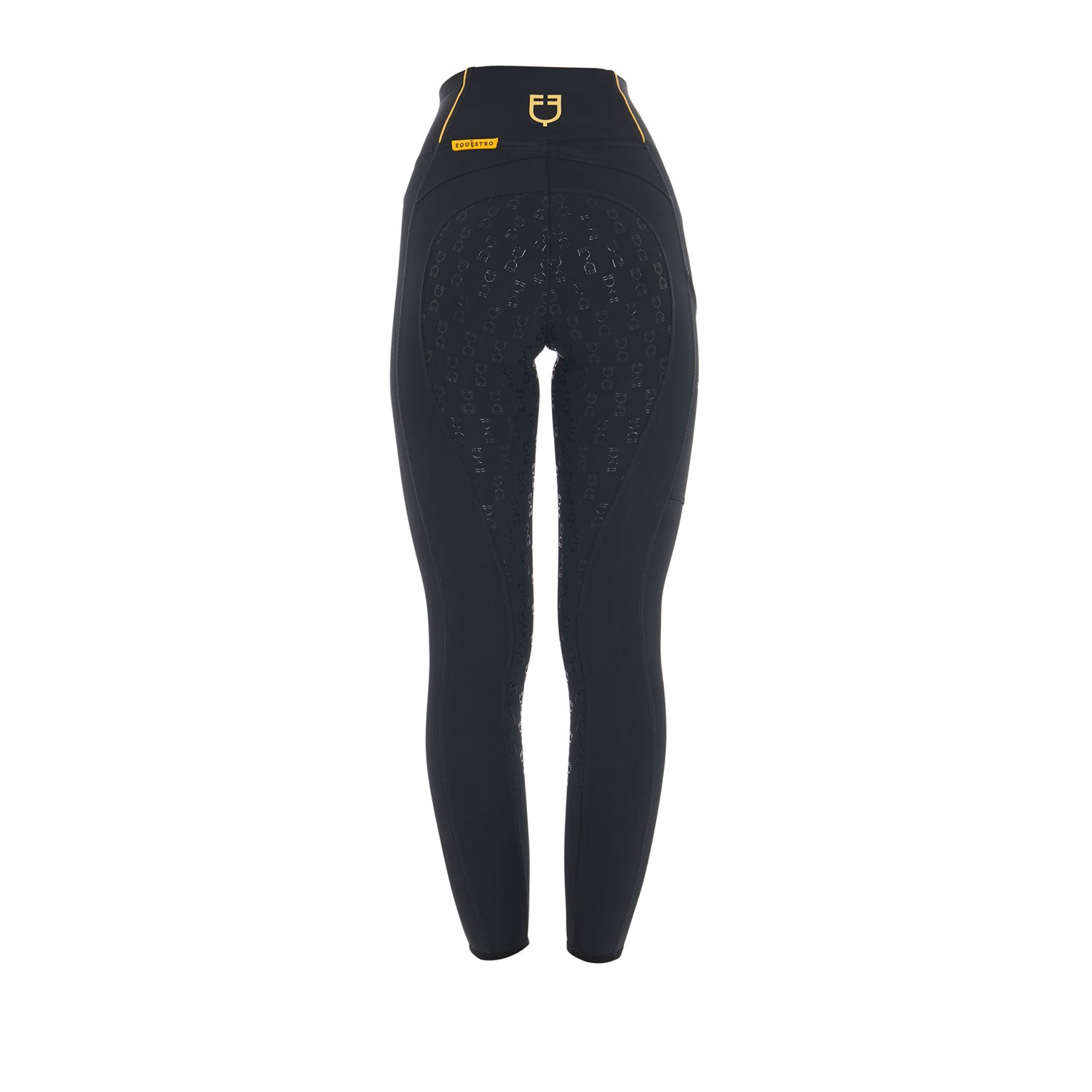 Women's fleece lining leggings BLACK / XS
