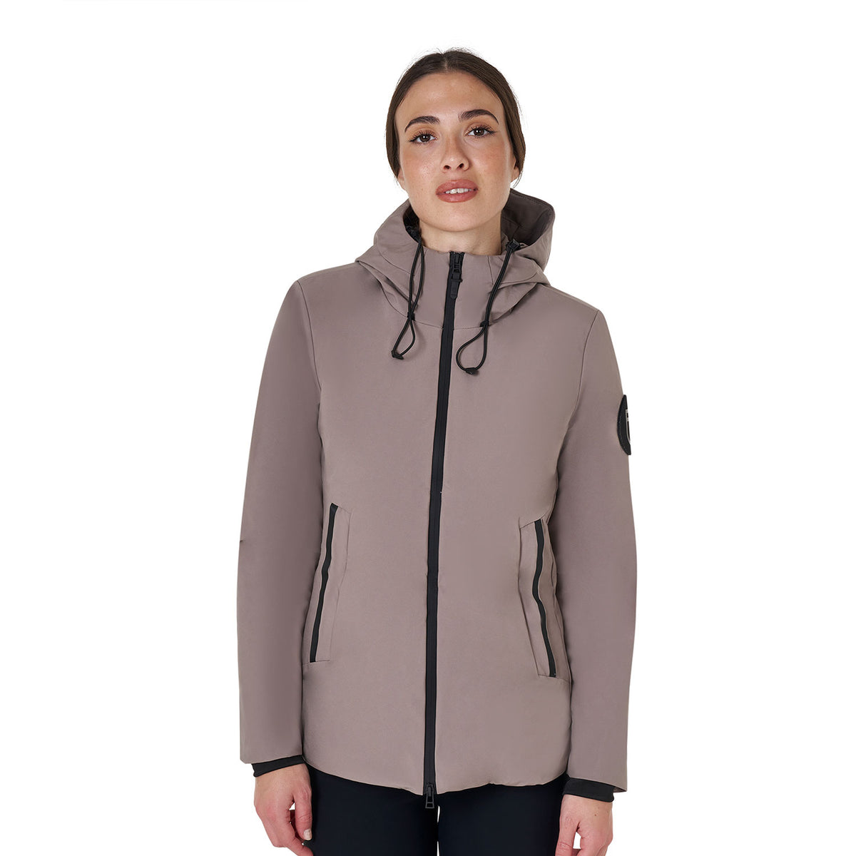 Down jacket water and wind repellent