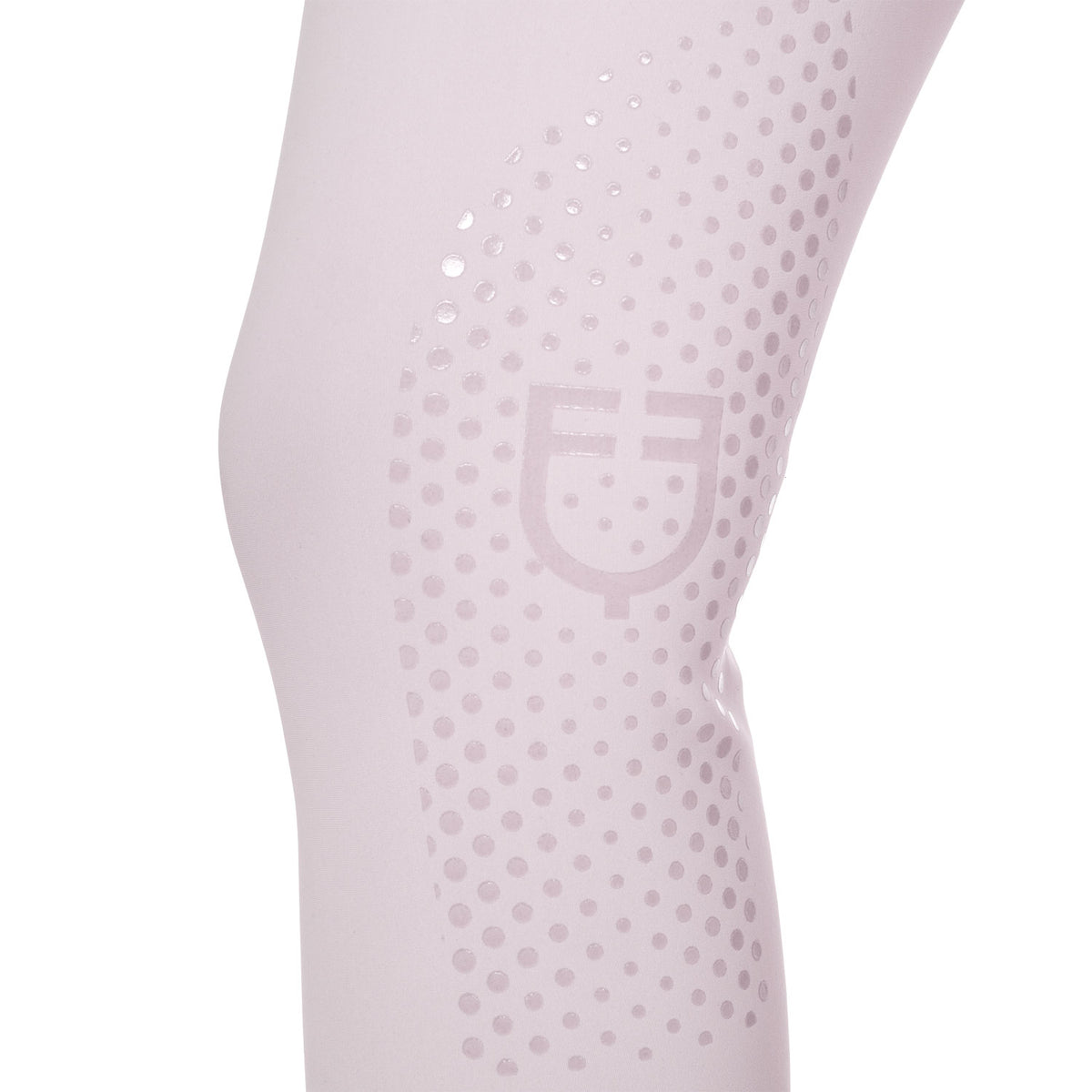Women's high-waisted breeches with rhinestone logo