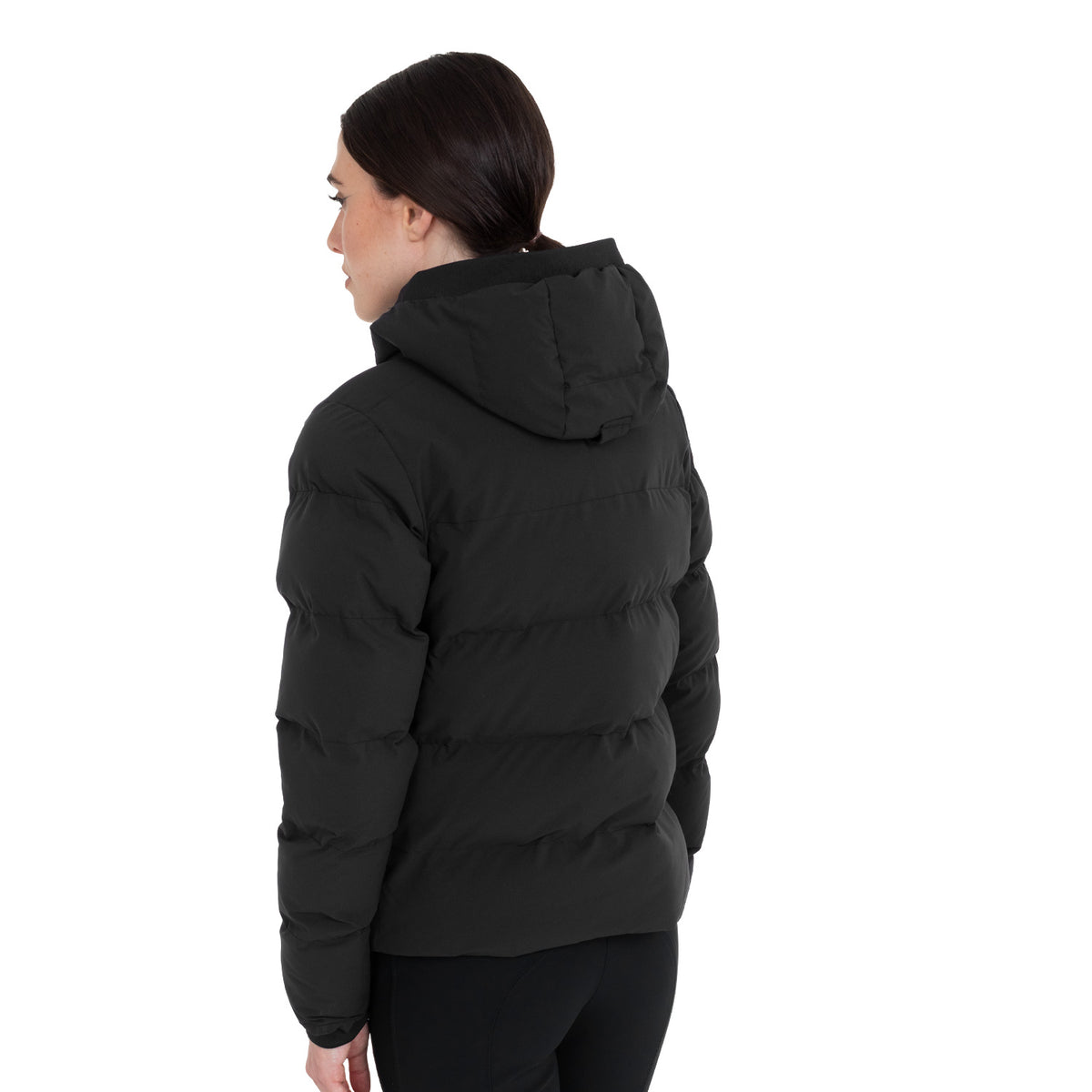 Women's hooded down jacket