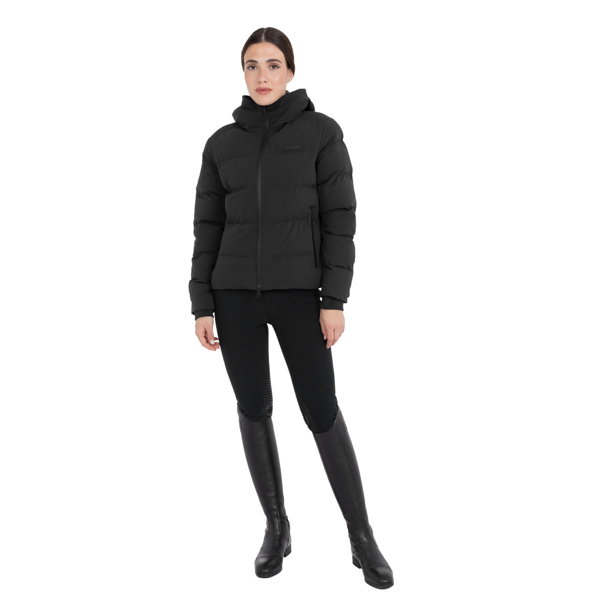 Women's hooded down jacket
