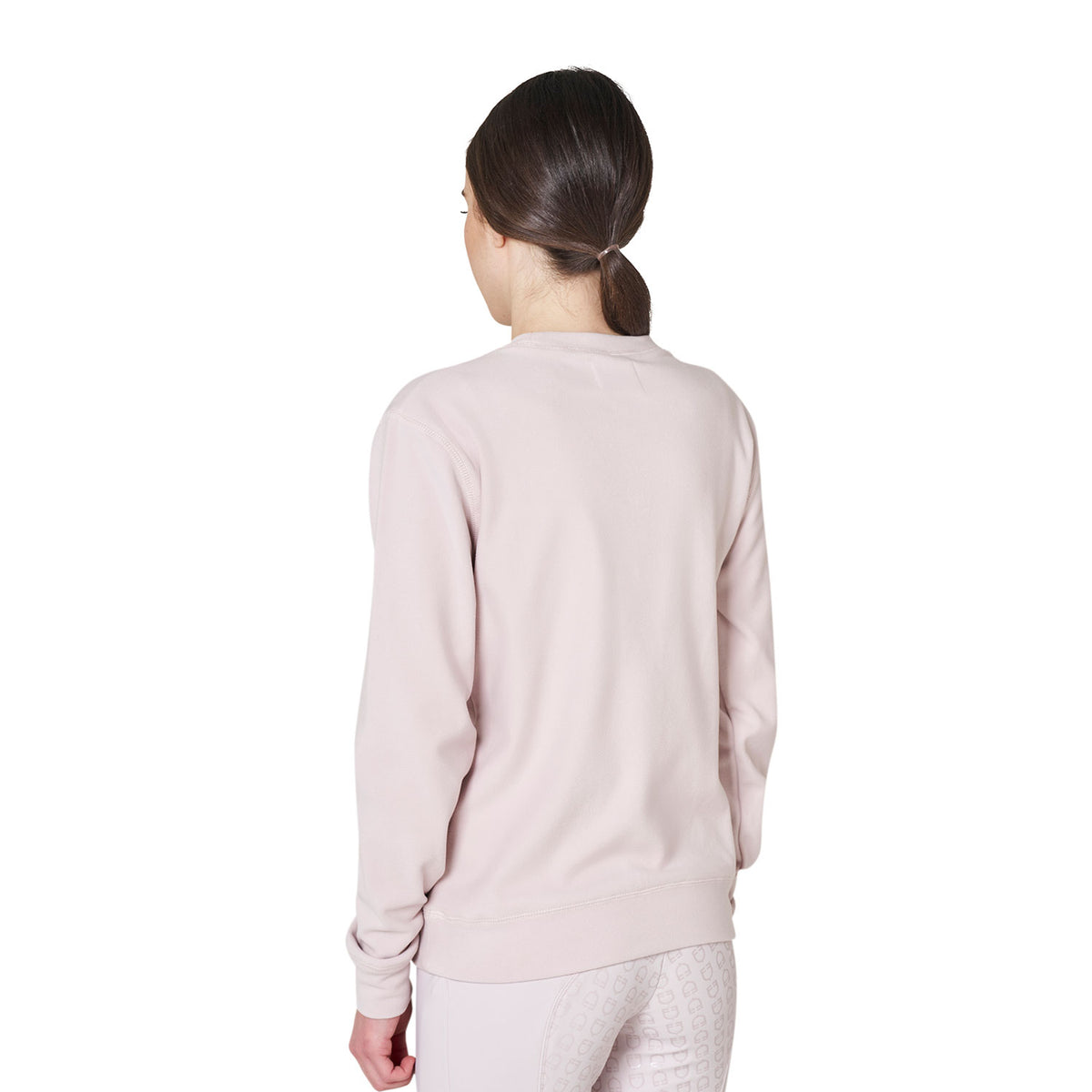 Women's fleece crewneck sweatshirt