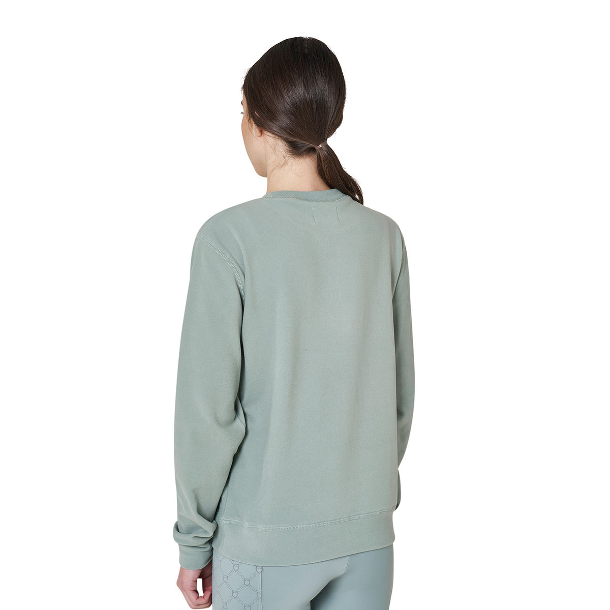 Women's fleece crewneck sweatshirt