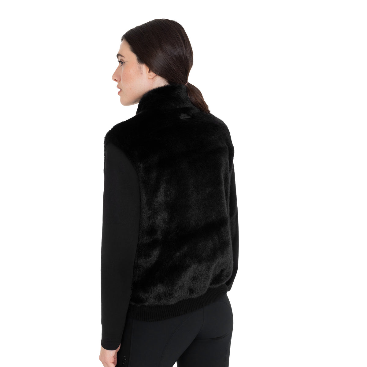Women's faux fur vest