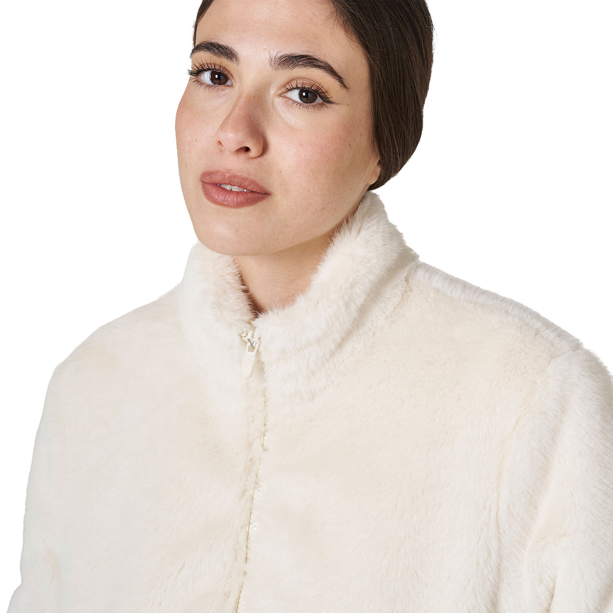 Women's outerwear in faux fur