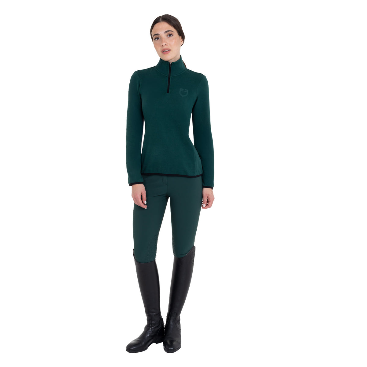 Women's high-waisted knee grip breeches