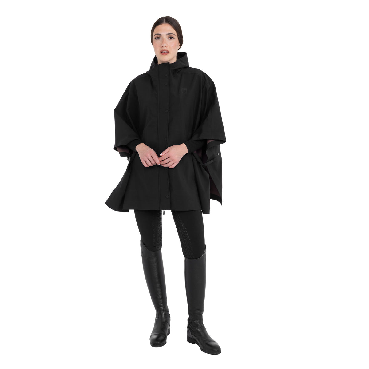 Women's technical rain cape