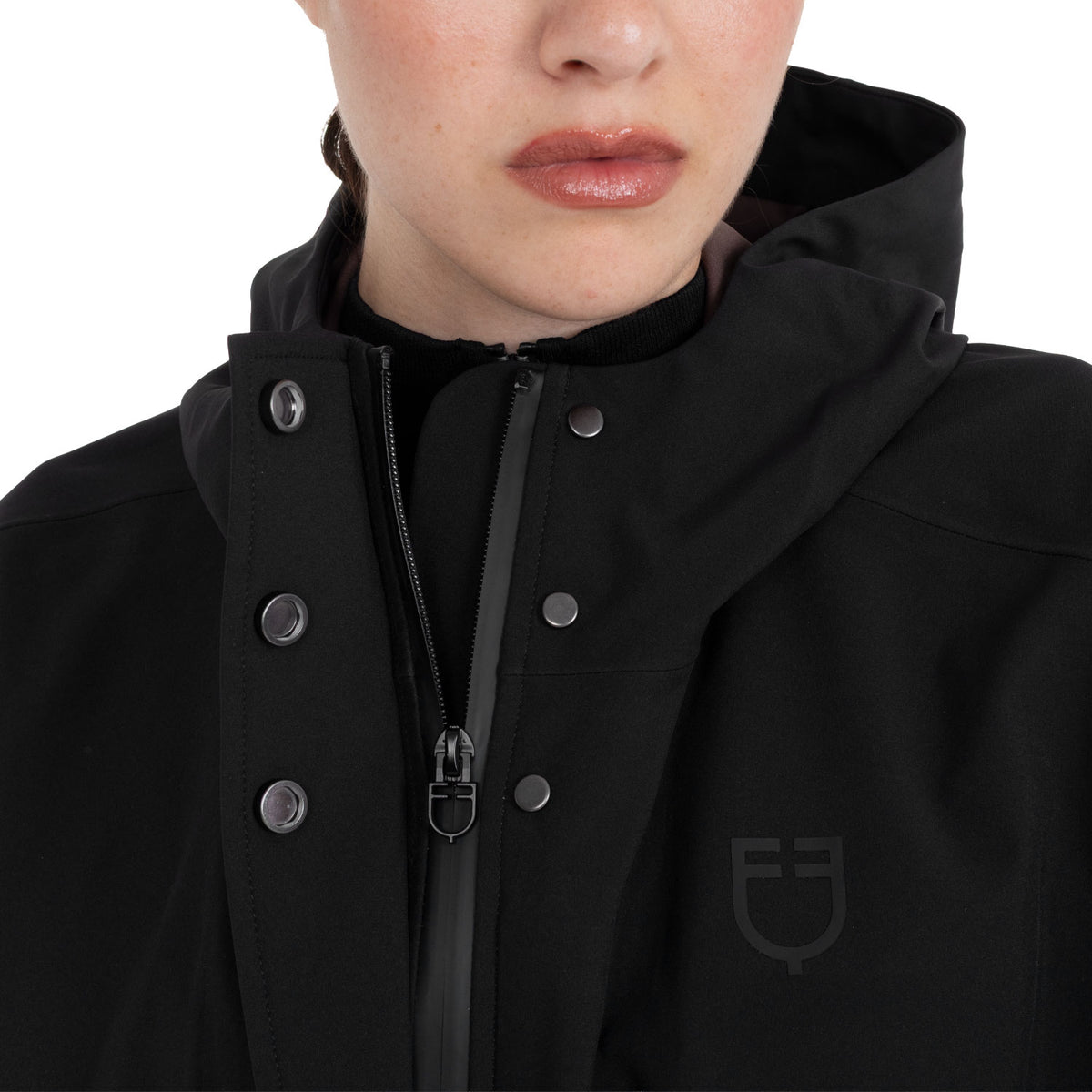 Women's technical rain cape