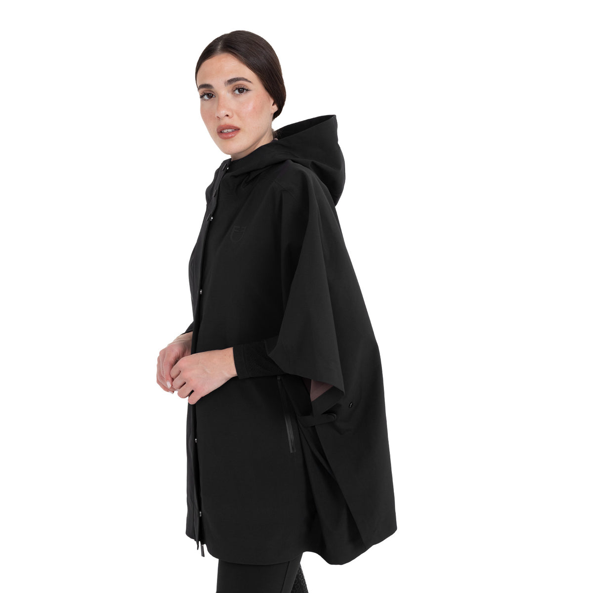 Women's technical rain cape