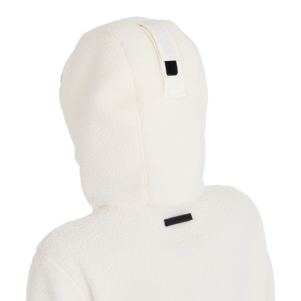 Women's teddy fleece hoodie with zip