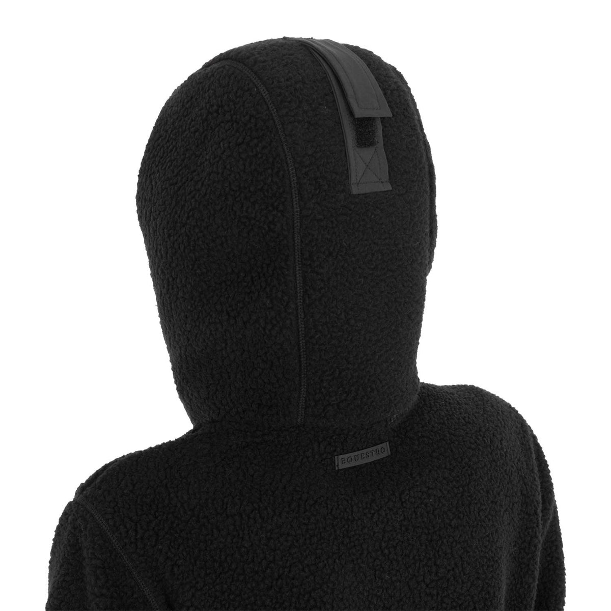 Women's teddy fleece hoodie with zip