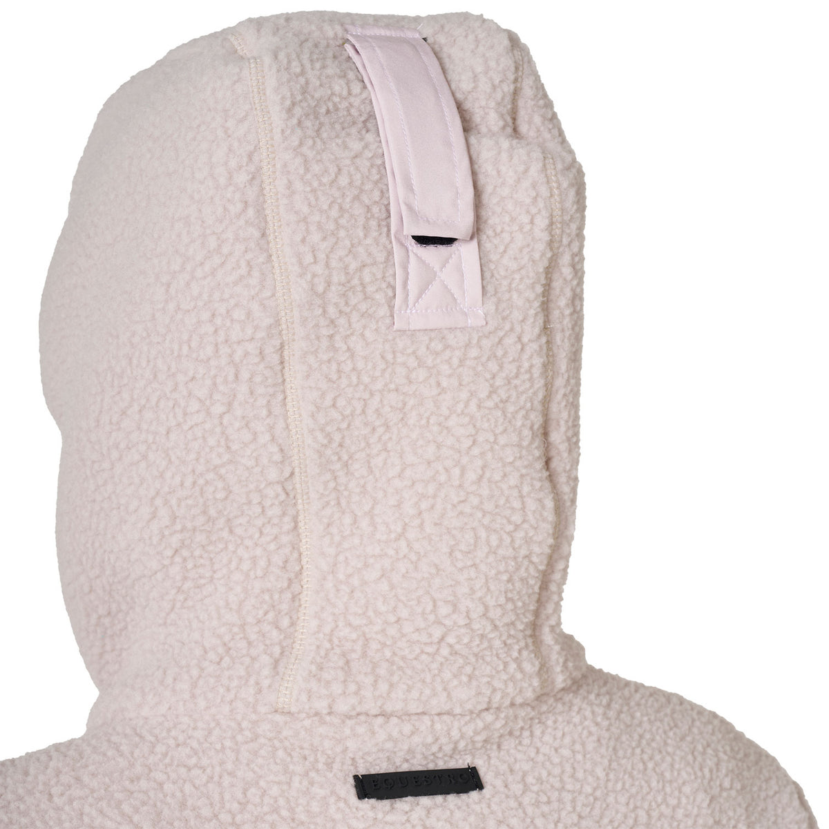 Women's teddy fleece hoodie with zip