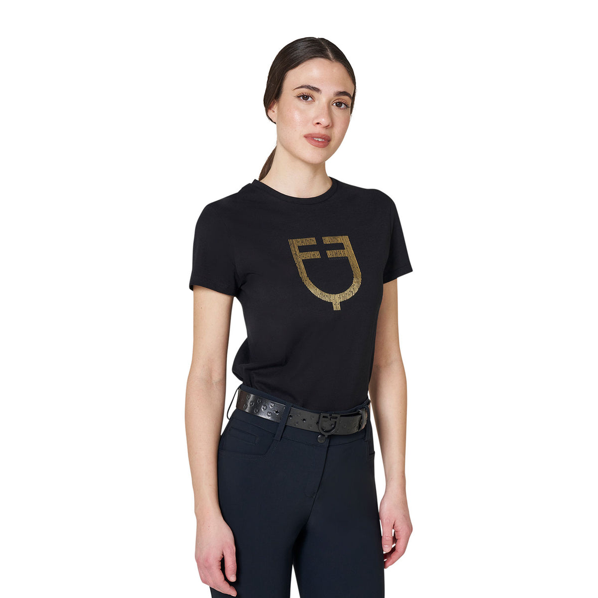 Women’s T-shirt with foil logo