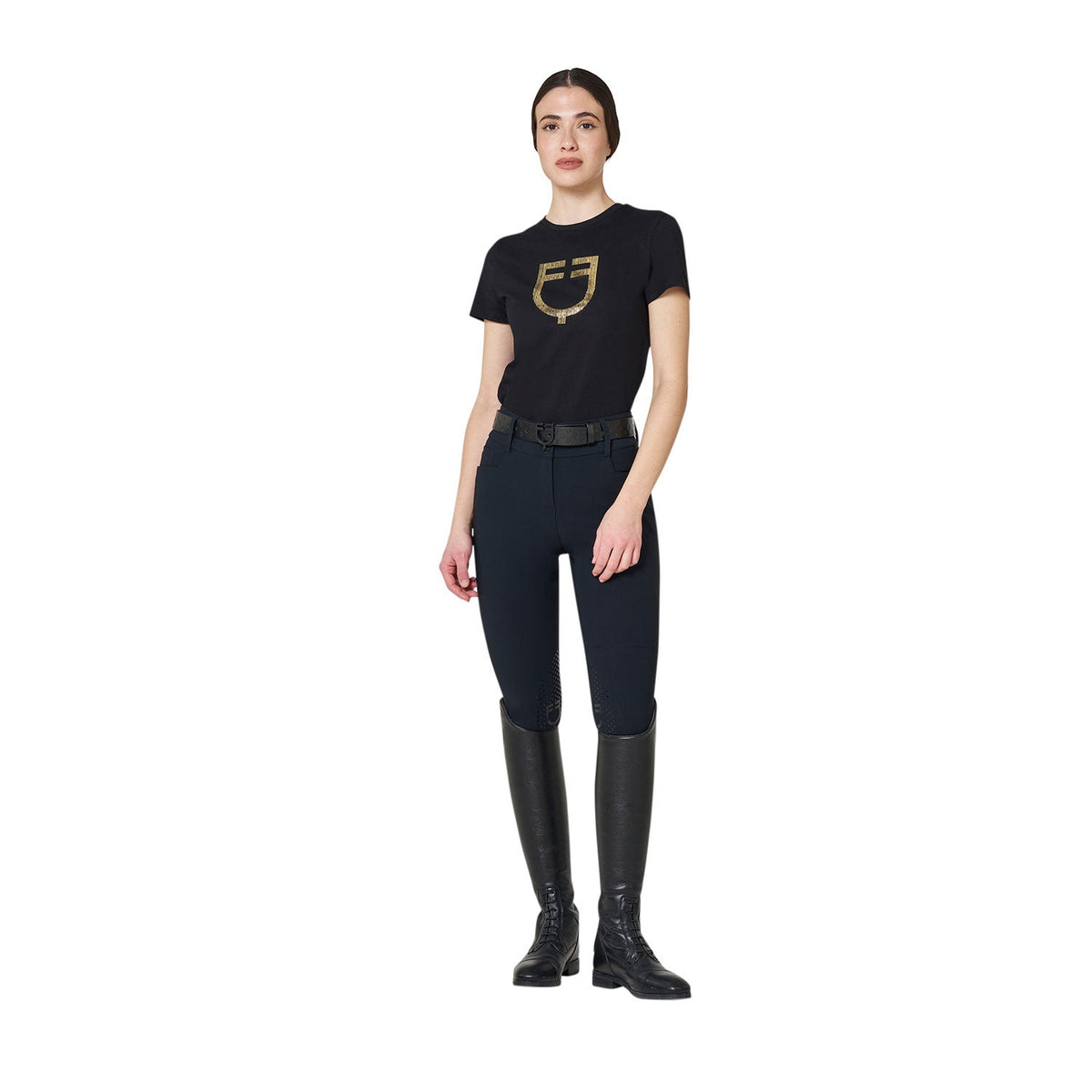 Women’s T-shirt with foil logo