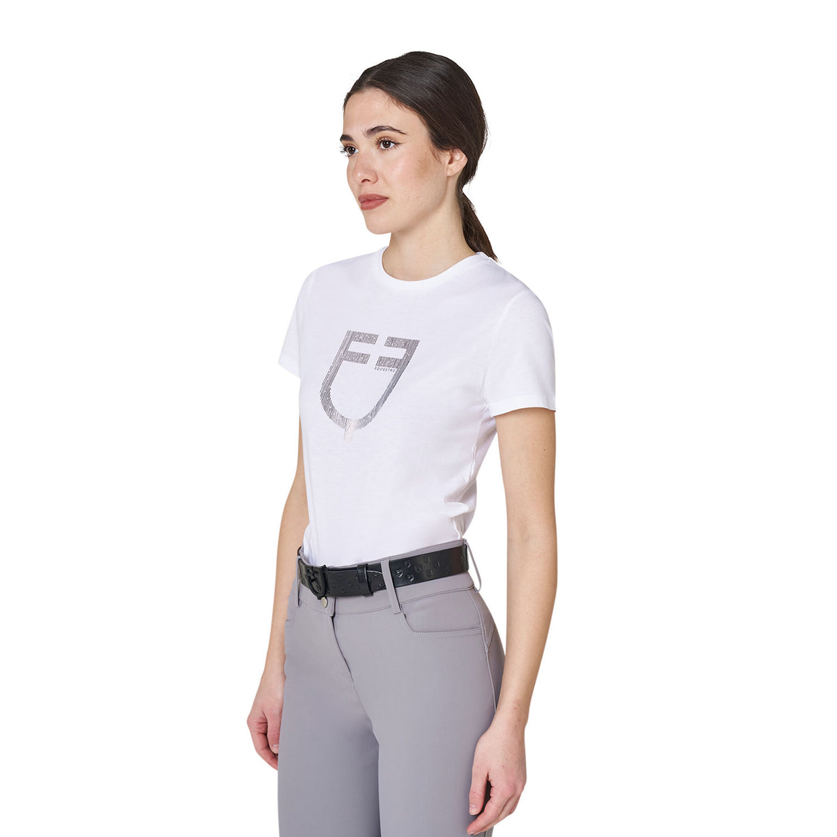 Women’s T-shirt with foil logo