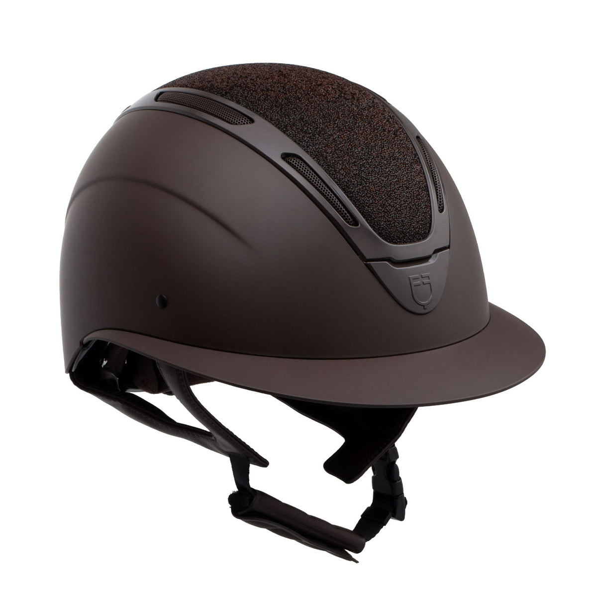 Women's Cap Apocalypse helmet with matte shell and glitter, ASTM F1163-23 certified
