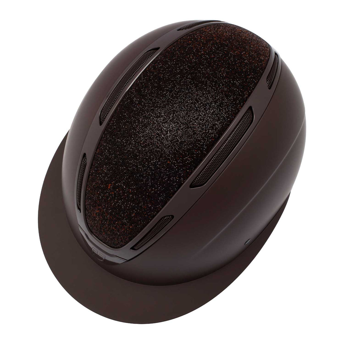 Women's Cap Apocalypse helmet with matte shell and glitter, ASTM F1163-23 certified