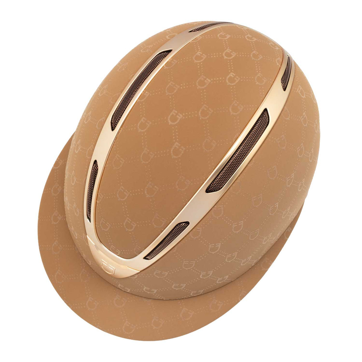 Women's Apocalypse cap with monogram shell covered in fabric, ASTM F1163-23 certified
