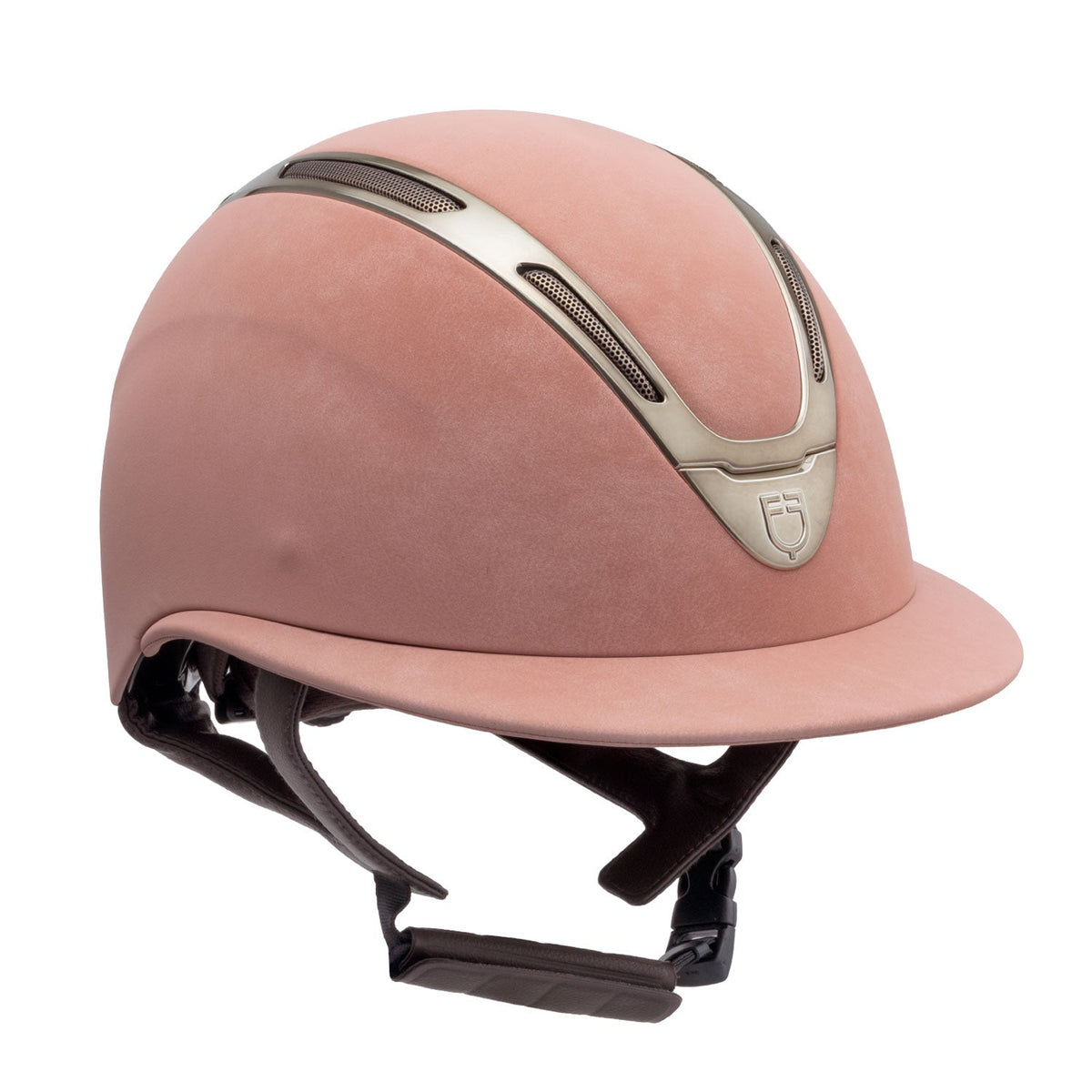 Women's Apocalypse riding helmet with velvet-effect shell, ASTM F1163-23 certified