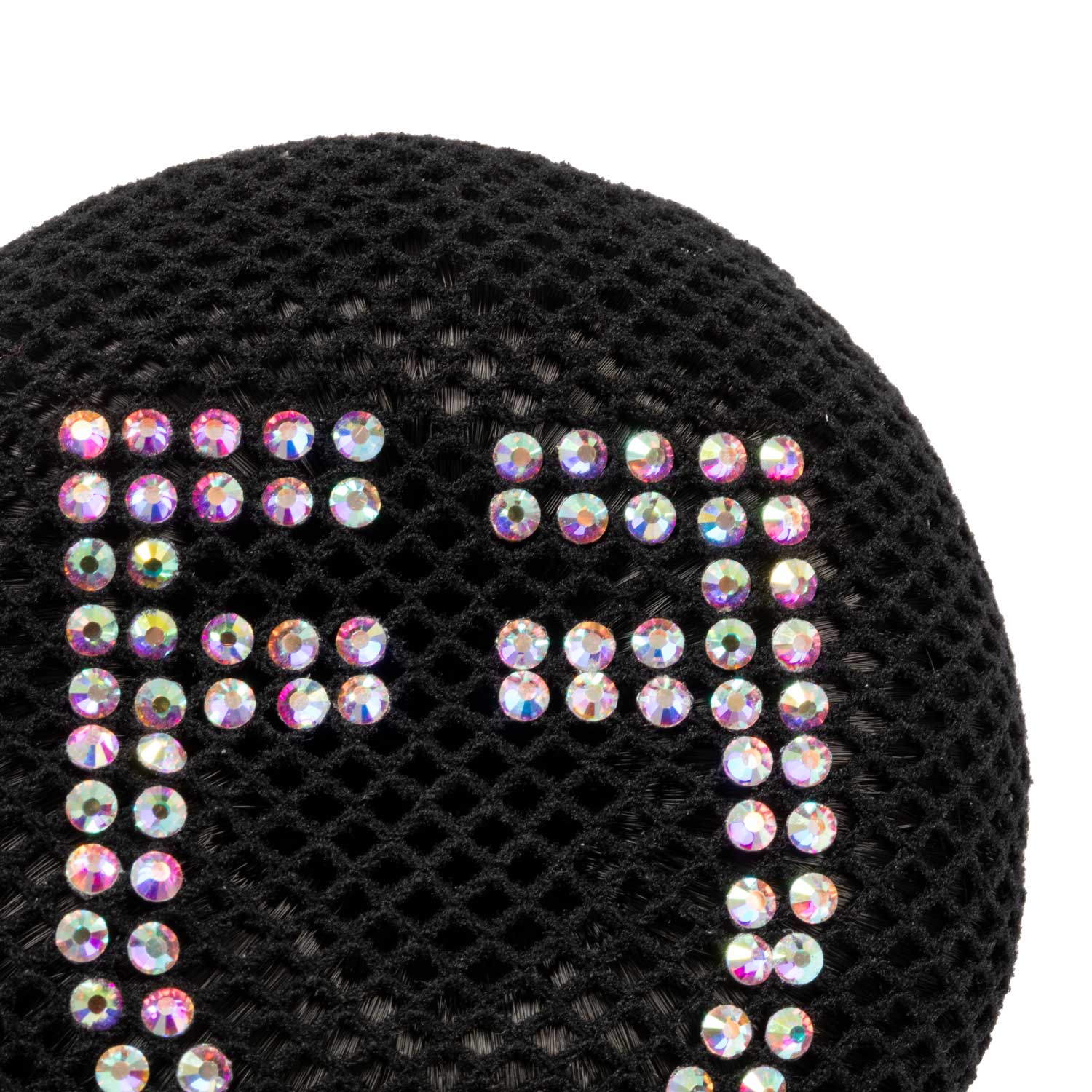 Hair net with rhinestones BLACK / ONE SIZE