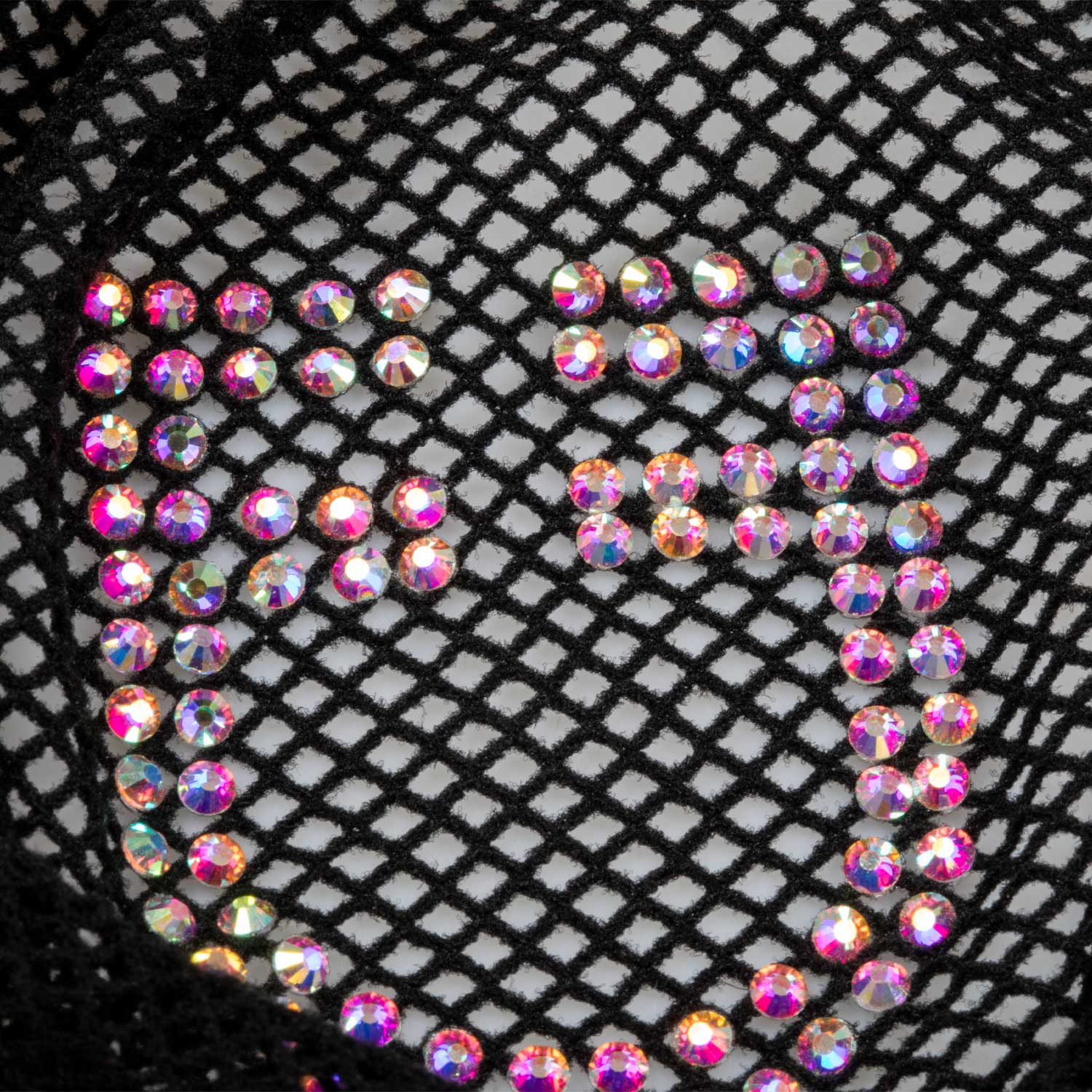 Hair net with rhinestones BLACK / ONE SIZE
