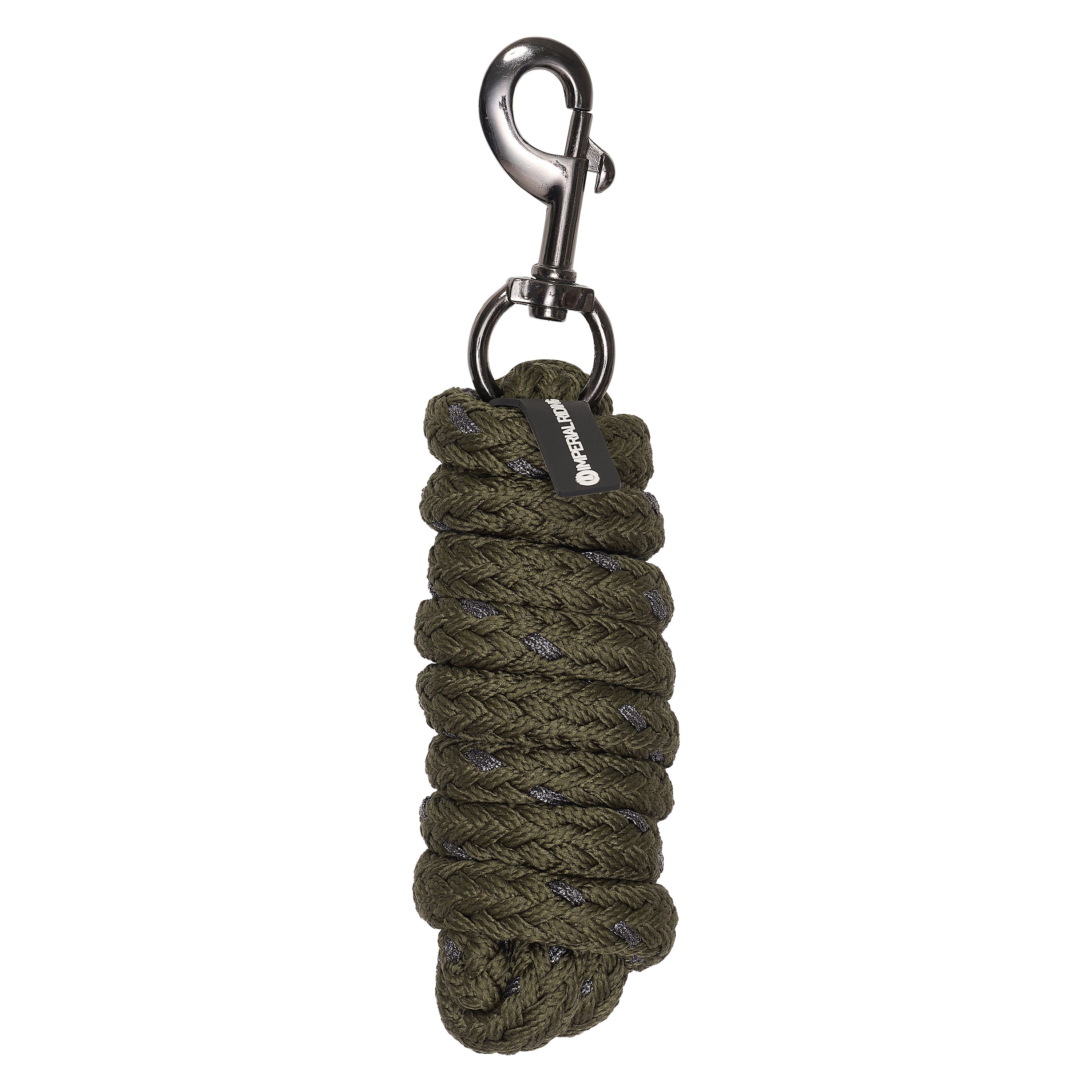 Lead rope IRHDeluxe SH Olive green / 1SIZE