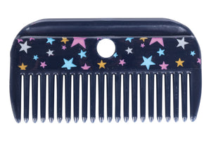 Grooming set -Hobby Horsing- 8387 navy blue with stars design / pcs.
