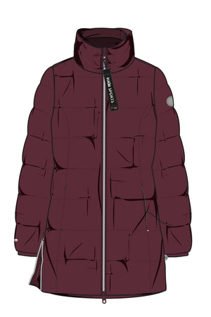 Riding jacket -Dakota- 3100 wine red / XXL