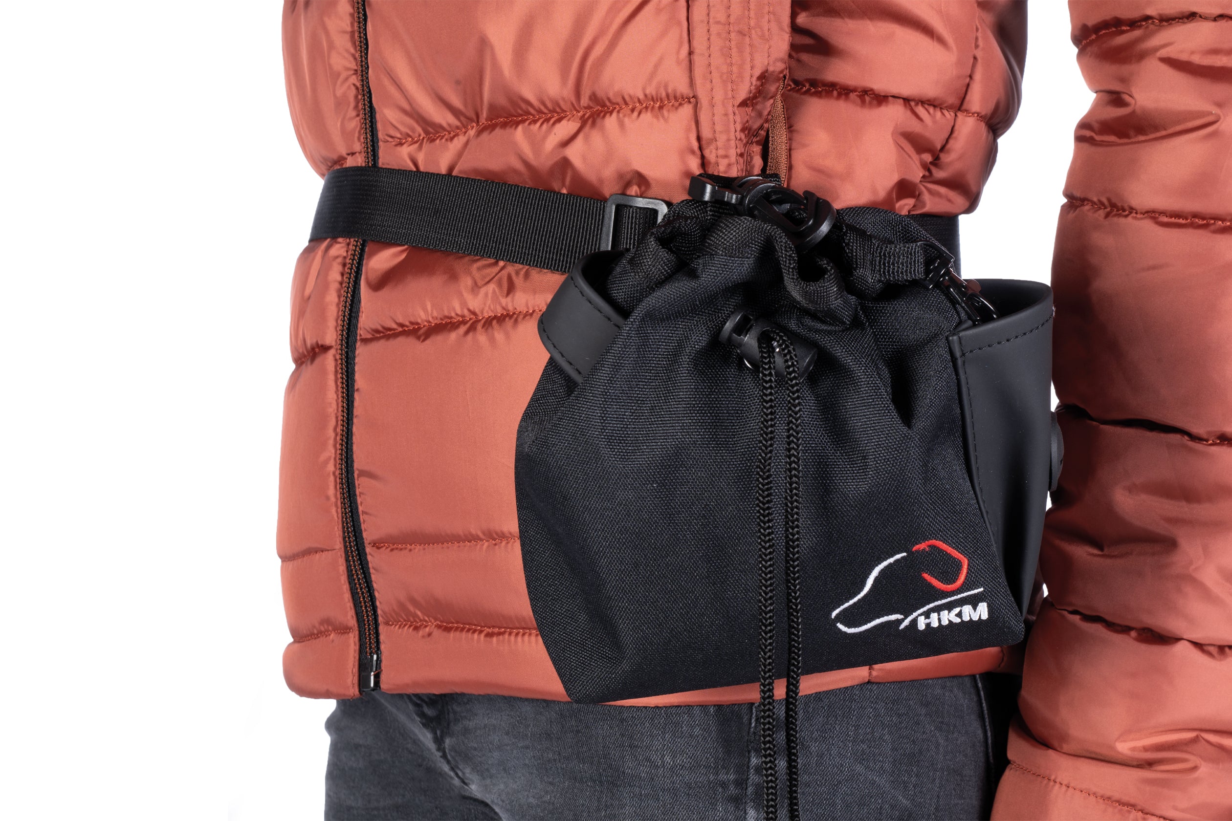 Dog food bag -Buddy- 9100 black / pcs.