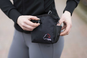 Dog food bag -Buddy- 9100 black / pcs.