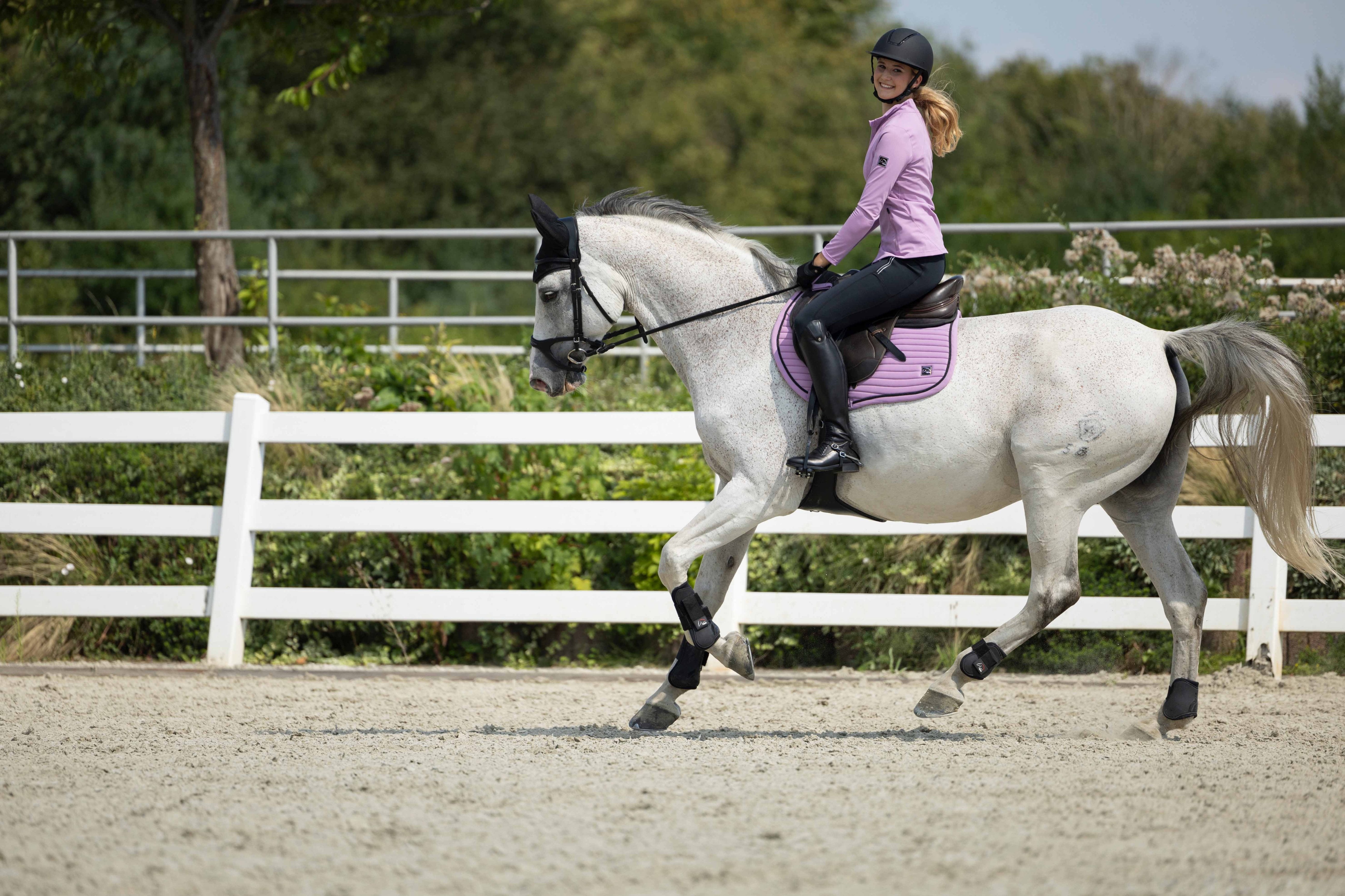 Saddle cloth -Harbour Island Sportive- 3700 light lilac / Pony dressage