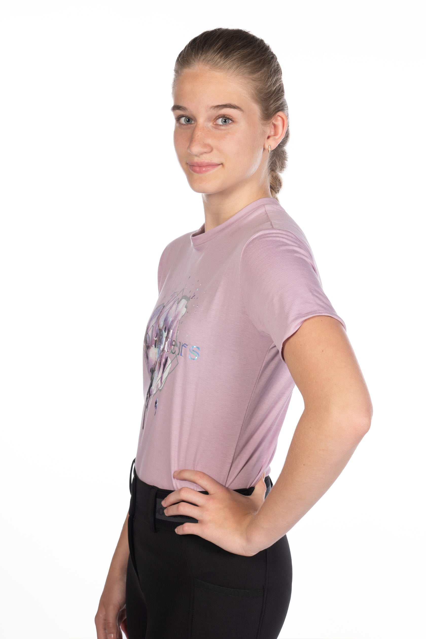 T-shirt -Hailey- 3700 light lilac / EU176/age 14-15