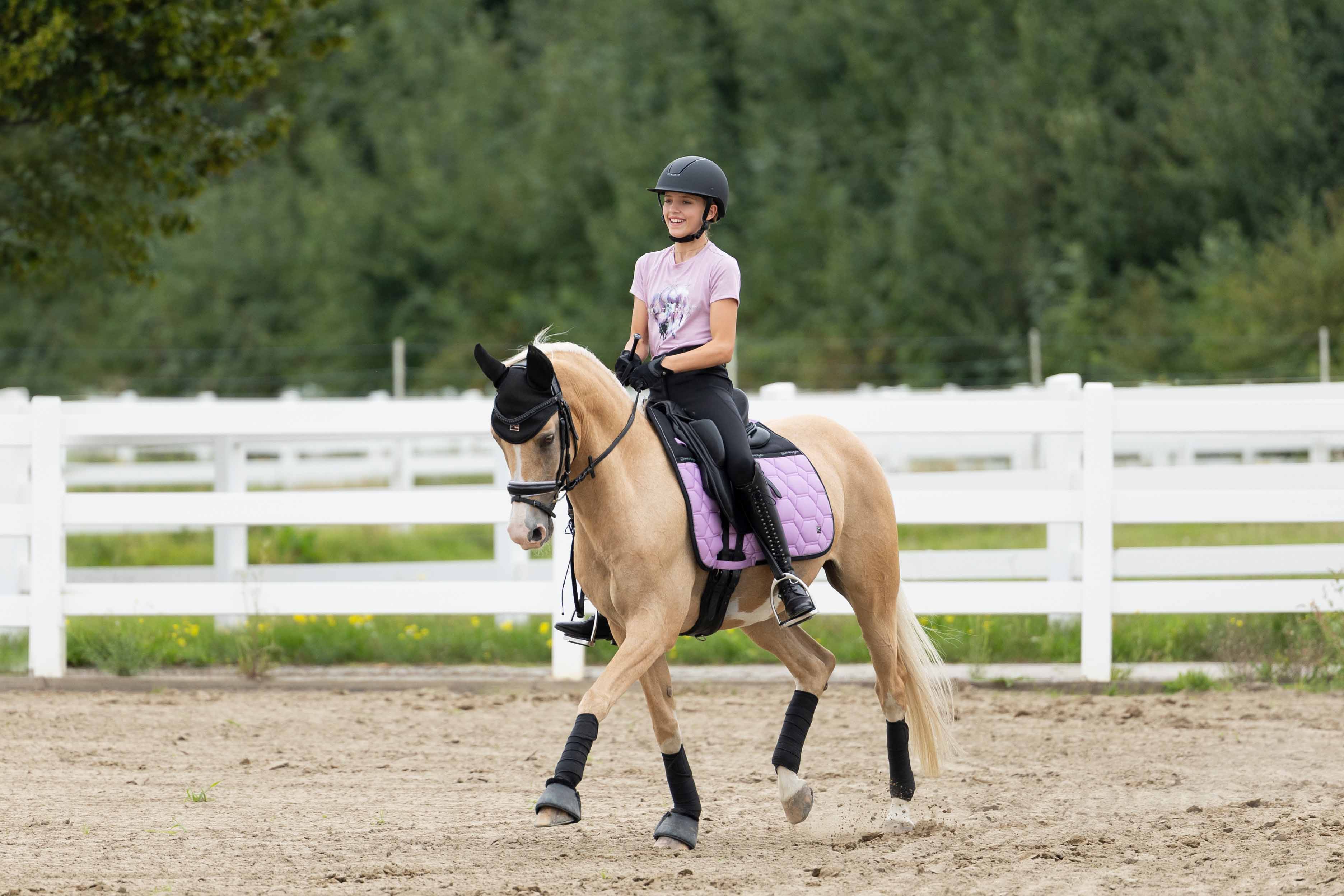 T-shirt -Hailey- 3700 light lilac / EU176/age 14-15