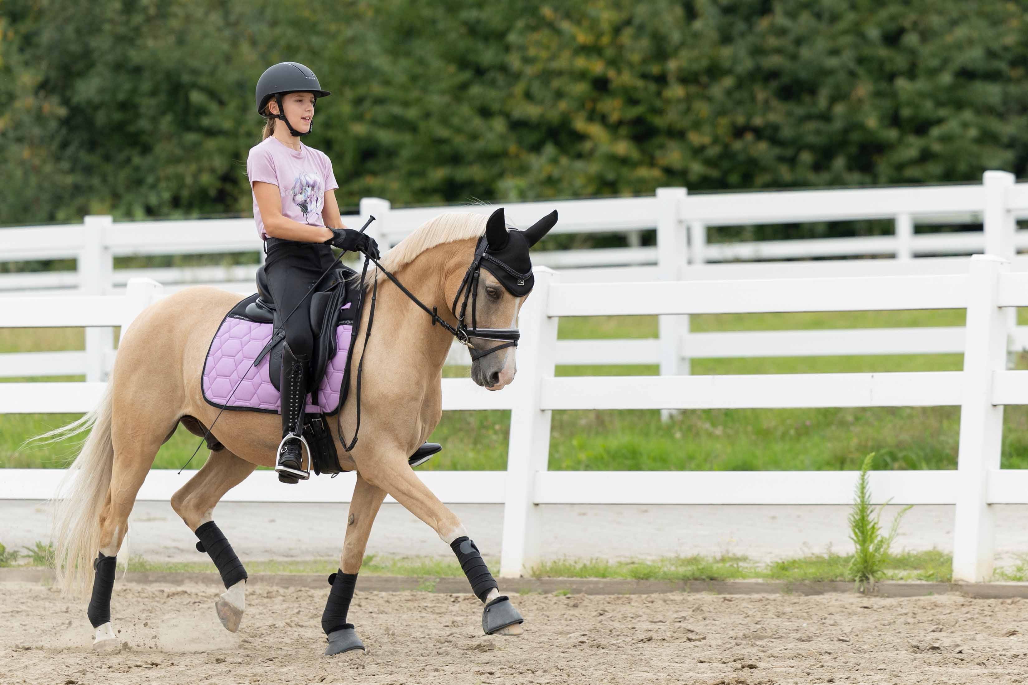 T-shirt -Hailey- 3700 light lilac / EU176/age 14-15