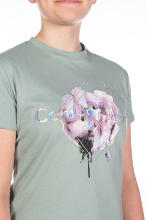 T-shirt -Hailey- 5412 sage / EU176/age 14-15