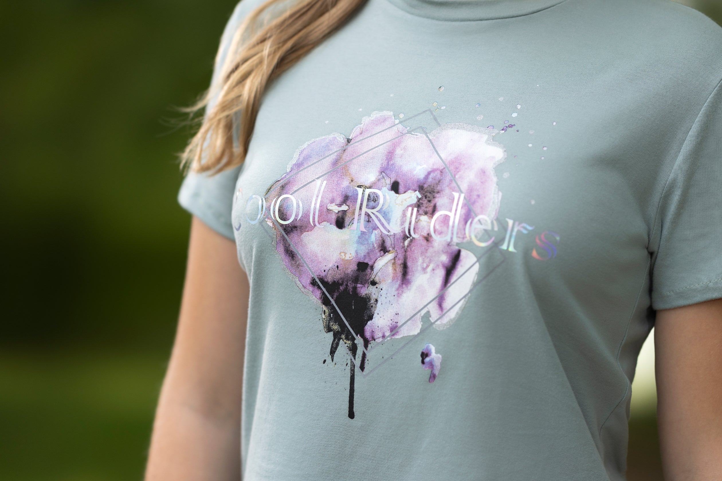 T-shirt -Hailey- 5412 sage / EU176/age 14-15