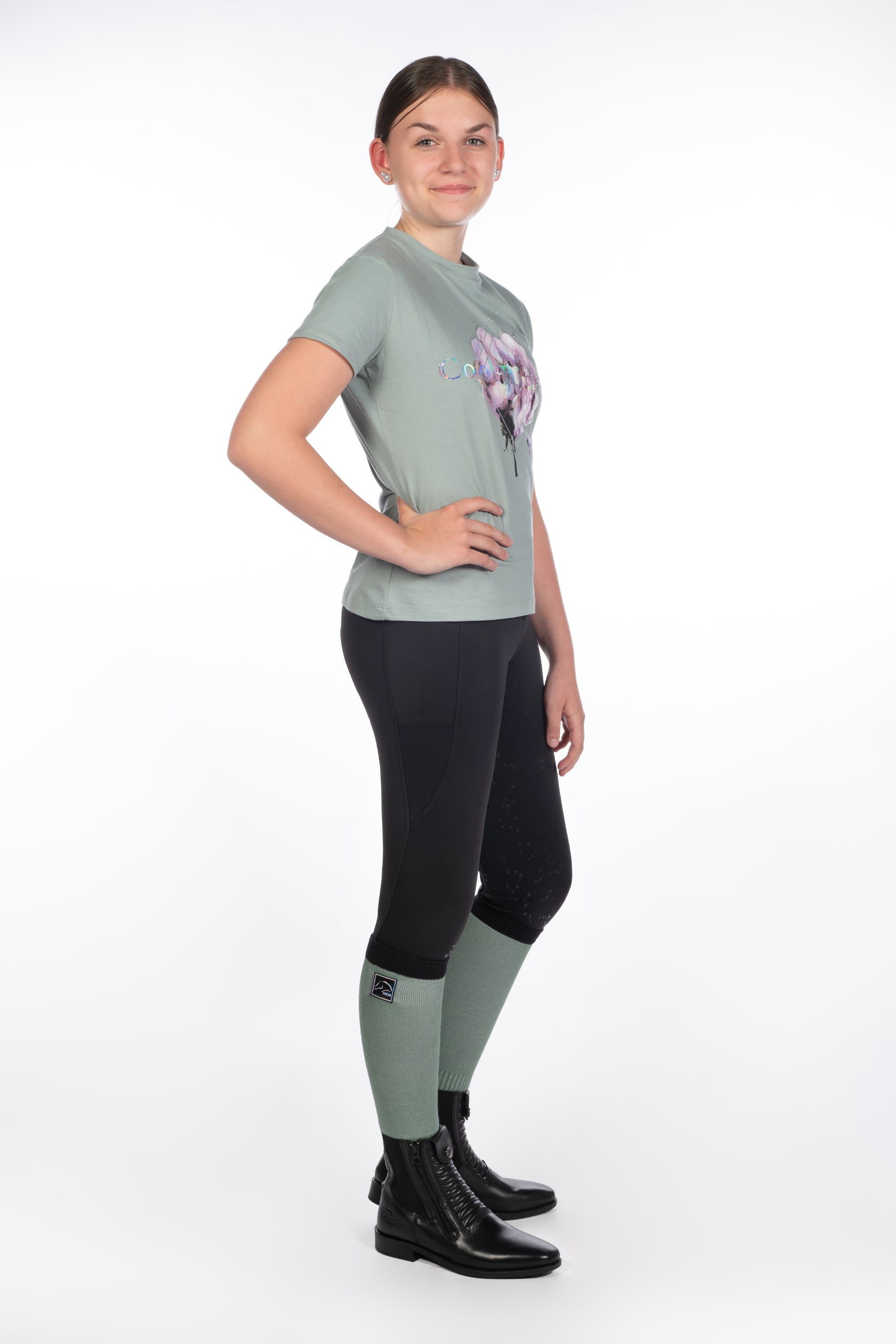 T-shirt -Hailey- 5412 sage / EU176/age 14-15