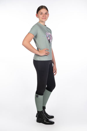 T-shirt -Hailey- 5412 sage / EU176/age 14-15