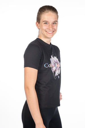 T-shirt -Hailey- 9100 black / EU176/age 14-15