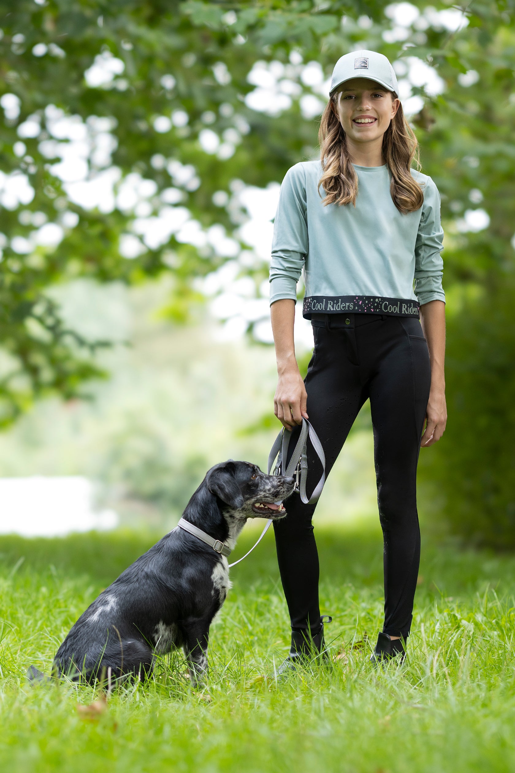 Functional shirt -Hailey- 5412 sage / EU146-152/age 9-11